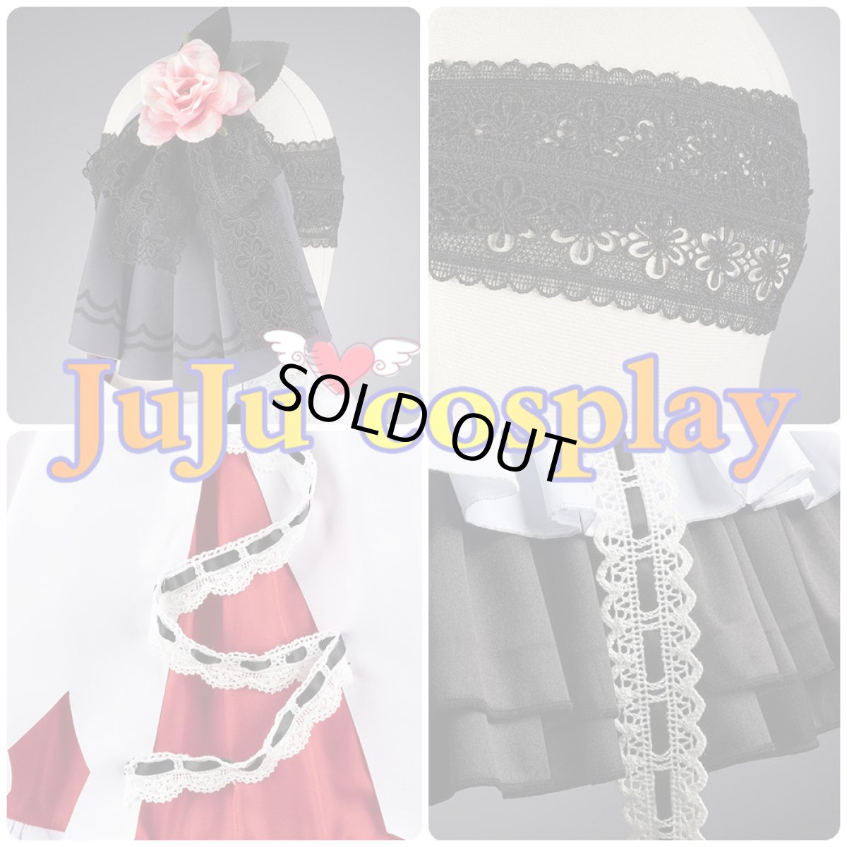 画像11: 送料無料　在庫品（翌日発送）　プロジェクトセカイ カラフルステージ！ feat. 初音ミク　暁山瑞希　苦痛の綻花　失われてしまったもの　コスプレ衣装 (11)