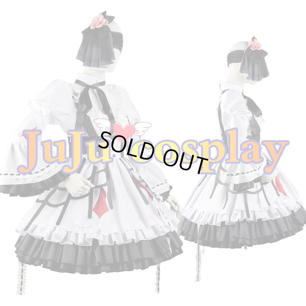 画像4: 送料無料　在庫品（翌日発送）　プロジェクトセカイ カラフルステージ！ feat. 初音ミク　暁山瑞希　苦痛の綻花　失われてしまったもの　コスプレ衣装 (4)