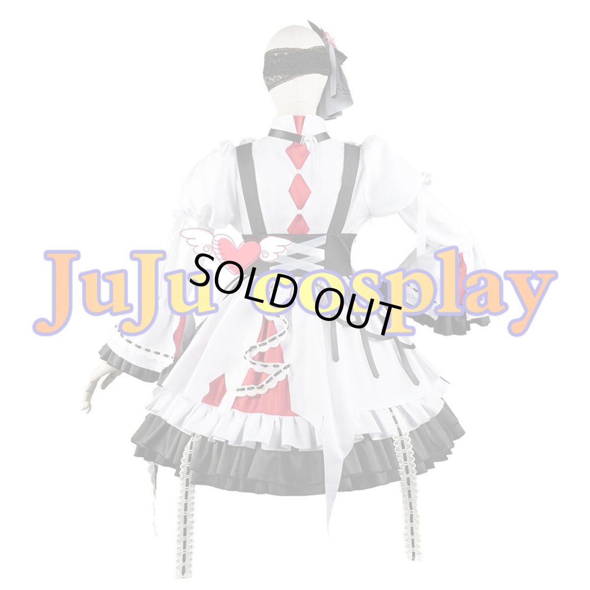 画像5: 送料無料　在庫品（翌日発送）　プロジェクトセカイ カラフルステージ！ feat. 初音ミク　暁山瑞希　苦痛の綻花　失われてしまったもの　コスプレ衣装 (5)