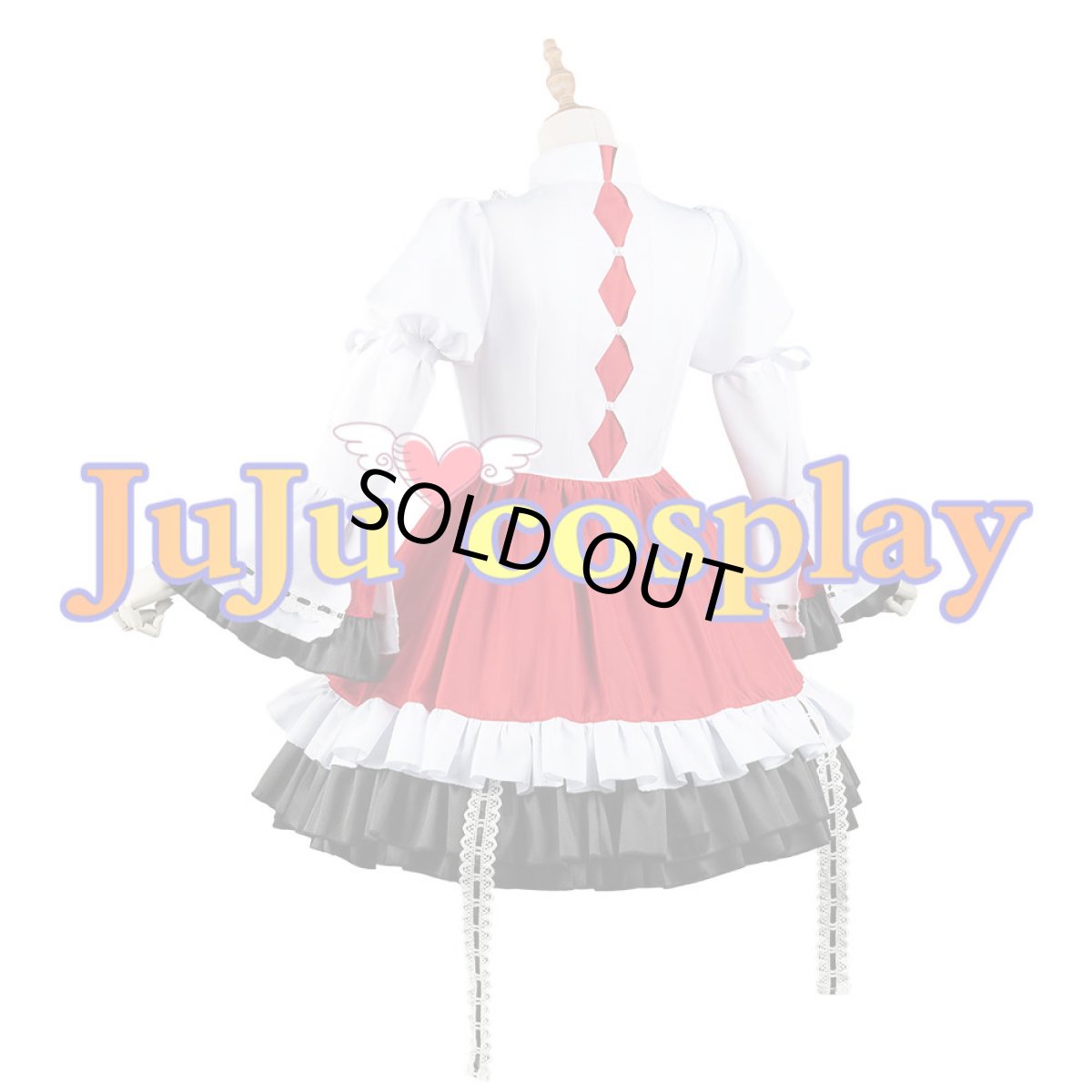 画像7: 送料無料　在庫品（翌日発送）　プロジェクトセカイ カラフルステージ！ feat. 初音ミク　暁山瑞希　苦痛の綻花　失われてしまったもの　コスプレ衣装 (7)