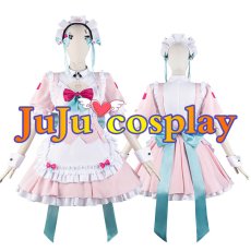 画像1: 送料無料★一部在庫あり　バーチャルYouTuber　Vtuber　結城さくな　コスプレ衣装 (1)