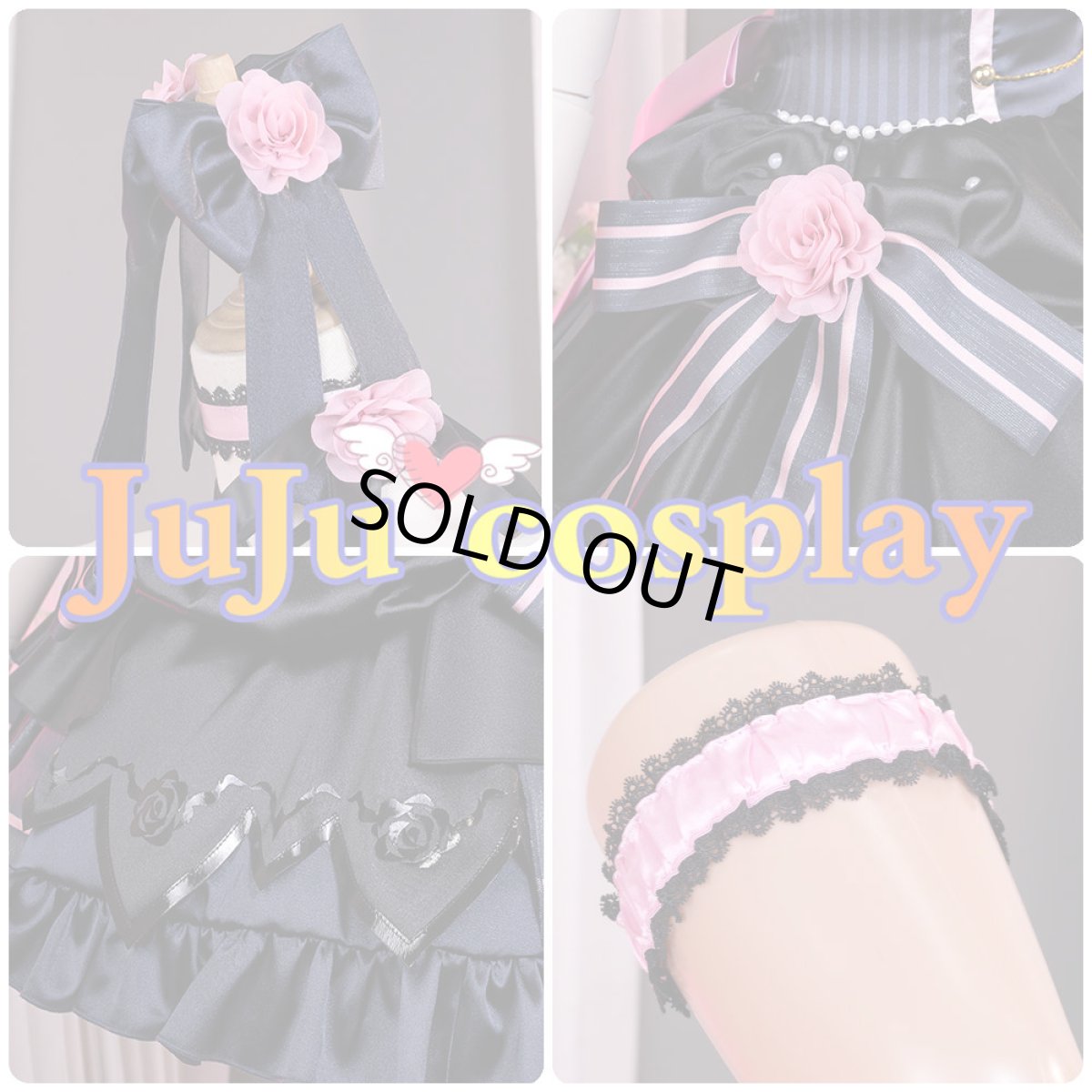 画像6: 送料無料　在庫品（翌日発送）　ラブライブ！虹ヶ咲学園スクールアイドル同好会　天使と悪魔からの招待状　鐘嵐珠　コスプレ衣装 (6)