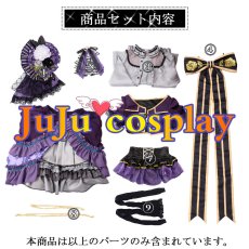 画像10: 送料無料★一部在庫あり　BanG Dream! 　Roselia 6th anniversary　白金燐子　コスプレ衣装 (10)