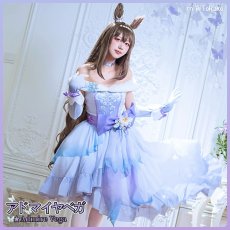 画像4: 送料無料★一部在庫あり　ウマ娘プリティーダービー　Glacialis Vega　アドマイヤベガ　クリスマス　コスプレ衣装 (4)