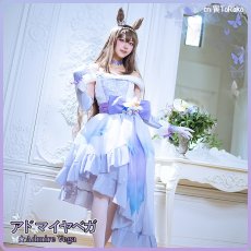 画像1: 送料無料★一部在庫あり　ウマ娘プリティーダービー　Glacialis Vega　アドマイヤベガ　クリスマス　コスプレ衣装 (1)
