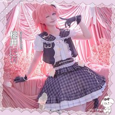 画像3: 送料無料★一部在庫あり　プロジェクトセカイ カラフルステージ！ feat. 初音ミク　プロセカ4周年　MORE MORE JUMP！　桃井愛莉　コスプレ衣装 (3)