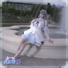 画像2: 送料無料★　BanG Dream! 15th Single「礎の花冠」湊 友希那　コスプレ衣装 (2)