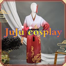 画像6: 送料無料★ 　バーチャル YouTuber 　Vtuber 　甲斐田 晴　鬼化　新衣装 　コスプレ衣装 (6)