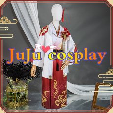 画像2: 送料無料★ 　バーチャル YouTuber 　Vtuber 　甲斐田 晴　鬼化　新衣装 　コスプレ衣装 (2)