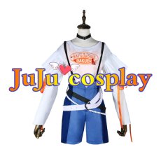 画像22: 送料無料★　学園アイドルマスター　学マス　まねきねこコラボ衣装　花海咲季　藤田ことね　 月村手毬　姫崎莉波　葛城リーリヤ　倉本千奈　有村麻央　篠澤広　紫雲清夏　秦谷美鈴　花海佑芽　十王星南　コスプレ衣装 (22)