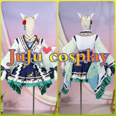 画像5: 送料無料★　ウマ娘プリティーダービー　花形・弥栄之翠　サトノダイヤモンド　コスプレ衣装 (5)