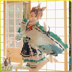 画像8: 送料無料　在庫品（翌日発送）　ウマ娘プリティーダービー　花形・弥栄之翠　サトノダイヤモンド　コスプレ衣装 (8)
