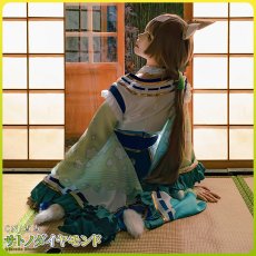 画像10: 送料無料　在庫品（翌日発送）　ウマ娘プリティーダービー　花形・弥栄之翠　サトノダイヤモンド　コスプレ衣装 (10)