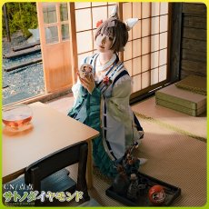 画像6: 送料無料　在庫品（翌日発送）　ウマ娘プリティーダービー　花形・弥栄之翠　サトノダイヤモンド　コスプレ衣装 (6)