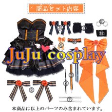 画像11: 送料無料★　ラブライブ！虹ヶ咲学園スクールアイドル同好会　天使と悪魔からの招待状　宮下愛　コスプレ衣装 (11)