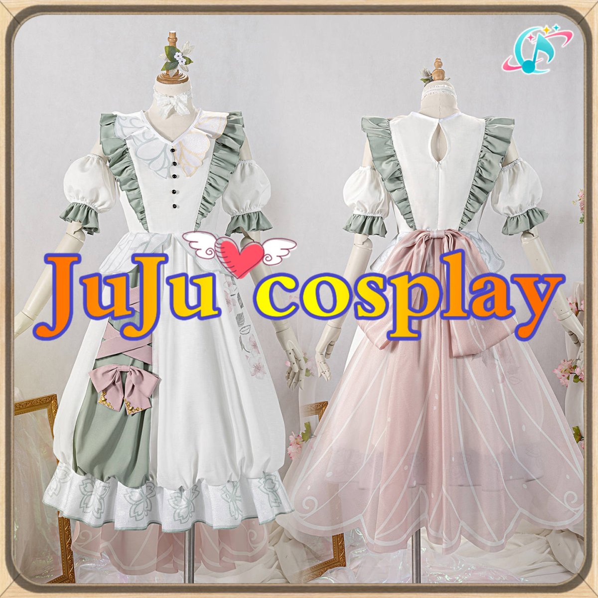 画像10: 送料無料　在庫品（翌日発送）　プロジェクトセカイ カラフルステージ！ feat. 初音ミク　クロワール・ベスティ [こぼれた想い] 　暁山瑞希 　コスプレ衣装 (10)