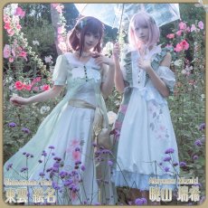 画像2: 送料無料★一部在庫あり　プロジェクトセカイ カラフルステージ！ feat. 初音ミク　クロワール・ベスティ [こぼれた想い] 　暁山瑞希 　コスプレ衣装 (2)