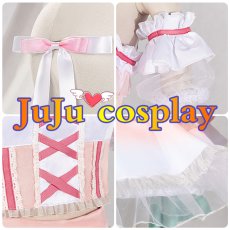 画像9: 送料無料★　BanG Dream!　10周年衣装　Pastel＊Palettes　丸山彩　コスプレ衣装 (9)