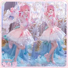 画像4: 送料無料★一部在庫あり　BanG Dream!　10周年衣装　Pastel＊Palettes　丸山彩　コスプレ衣装 (4)
