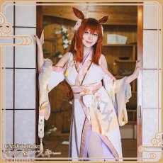 画像8: 送料無料★一部在庫あり　ウマ娘プリティーダービー　ふりさけみれば天花のわらう　マルゼンスキー　コスプレ衣装 (8)