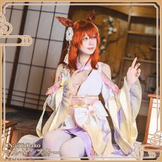 画像5: 送料無料★一部在庫あり　ウマ娘プリティーダービー　ふりさけみれば天花のわらう　マルゼンスキー　コスプレ衣装 (5)