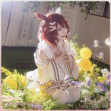 画像3: 送料無料★　ウマ娘プリティーダービー　[溶けない砂糖菓子]　アストンマーチャン　コスプレ衣装 (3)