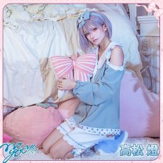 画像6: 送料無料★　BanG Dream! It's MyGO!!!!!　パジャマ　高松燈　コスプレ衣装 (6)