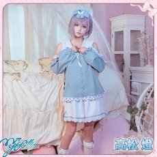 画像7: 送料無料★　BanG Dream! It's MyGO!!!!!　パジャマ　高松燈　コスプレ衣装 (7)