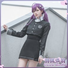 画像5: 送料無料★　学園アイドルマスター　極月学園　白草四音　藍井撫子　賀陽燐羽　制服　コスプレ衣装 (5)