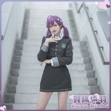 画像2: 送料無料★　学園アイドルマスター　極月学園　白草四音　藍井撫子　賀陽燐羽　制服　コスプレ衣装 (2)