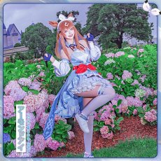 画像1: 送料無料★　ウマ娘プリティーダービー　アーモンドアイ　決勝服　コスプレ衣装 (1)