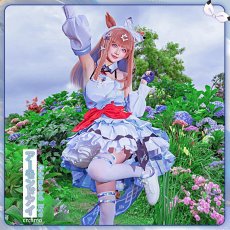 画像6: 送料無料★　ウマ娘プリティーダービー　アーモンドアイ　決勝服　コスプレ衣装 (6)