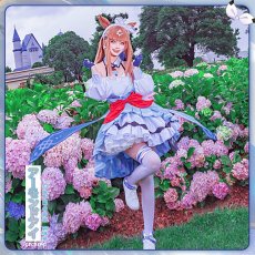 画像5: 送料無料★　ウマ娘プリティーダービー　アーモンドアイ　決勝服　コスプレ衣装 (5)