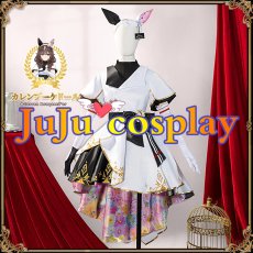 画像1: 在庫品（翌日発送）　ウマ娘プリティーダービー　カレンブーケドール 勝負服　コスプレ衣装 (1)
