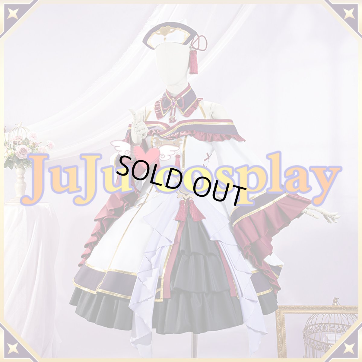 画像1: 在庫品（翌日発送）　プリンセスコネクト!ReDive　ユキ (オーエド)　コスプレ衣装 (1)