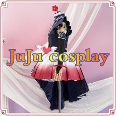 画像5: 送料無料　在庫品（翌日発送）　バーチャルYouTuber　Vtuber　HIMEHINA　「藍の華」　ライブ衣装　鈴木ヒナ　コスプレ衣装 (5)
