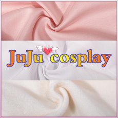 画像13: 送料無料★一部在庫あり　プロジェクトセカイ カラフルステージ！ feat. 初音ミク　ドーナツとピース！　暁山瑞希　cute white kitty 　コスプレ衣装 (13)