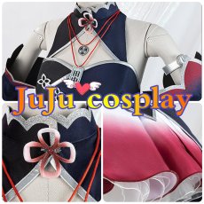 画像8: 送料無料　在庫品（翌日発送）　バーチャルYouTuber　Vtuber　HIMEHINA　「藍の華」　ライブ衣装　田中ヒメ　コスプレ衣装 (8)