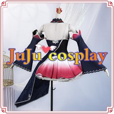 画像2: 送料無料　在庫品（翌日発送）　バーチャルYouTuber　Vtuber　HIMEHINA　「藍の華」　ライブ衣装　田中ヒメ　コスプレ衣装 (2)