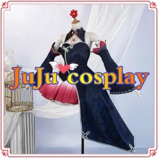 画像4: 送料無料　在庫品（翌日発送）　バーチャルYouTuber　Vtuber　HIMEHINA　「藍の華」　ライブ衣装　田中ヒメ　コスプレ衣装 (4)