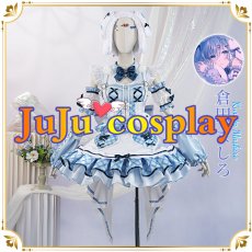 画像1: 送料無料　在庫品（翌日発送）　BanG Dream!　Morfonica（モルフォニカ）　輝きを抱いて　倉田ましろ　コスプレ衣装 (1)