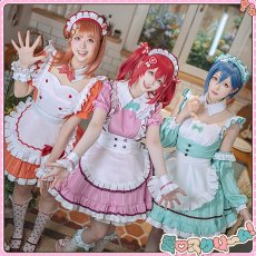 画像2: 送料無料★　ラブライブ！　AiScReam　愛♡スクリ〜ム！　黒澤ルビィ　コスプレ衣装 (2)