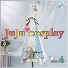 画像4: 送料無料　在庫品（翌日発送）　プロジェクトセカイ カラフルステージ！ feat. 初音ミク　誇りに思えるようなアイドルに　桐谷遥　Fairlady Dress　コスプレ衣装 (4)