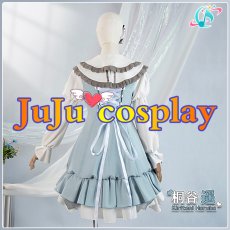 画像2: 送料無料　在庫品（翌日発送）　プロジェクトセカイ カラフルステージ！ feat. 初音ミク　誇りに思えるようなアイドルに　桐谷遥　Fairlady Dress　コスプレ衣装 (2)