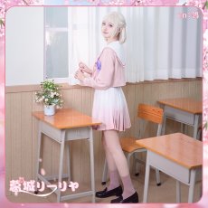 画像4: 送料無料★　学園アイドルマスター　桜フォトグラフ　セーラー服　姫崎莉波　有村麻央　藤田ことね　葛城リーリヤ　月村手毬　篠澤広　十王星南　倉本千奈　コスプレ衣装 (4)