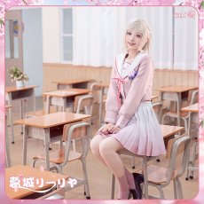 画像6: 送料無料★　学園アイドルマスター　桜フォトグラフ　セーラー服　姫崎莉波　有村麻央　藤田ことね　葛城リーリヤ　月村手毬　篠澤広　十王星南　倉本千奈　コスプレ衣装 (6)