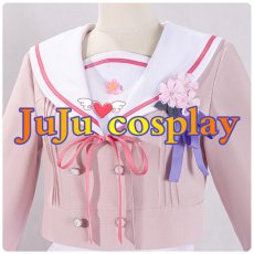 画像8: 送料無料★　学園アイドルマスター　桜フォトグラフ　セーラー服　姫崎莉波　有村麻央　藤田ことね　葛城リーリヤ　月村手毬　篠澤広　十王星南　倉本千奈　コスプレ衣装 (8)