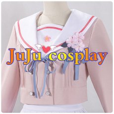 画像7: 送料無料★　学園アイドルマスター　桜フォトグラフ　セーラー服　姫崎莉波　有村麻央　藤田ことね　葛城リーリヤ　月村手毬　篠澤広　十王星南　倉本千奈　コスプレ衣装 (7)
