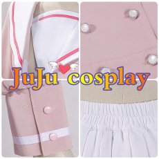 画像6: 送料無料★　学園アイドルマスター　桜フォトグラフ　セーラー服　姫崎莉波　有村麻央　藤田ことね　葛城リーリヤ　月村手毬　篠澤広　十王星南　倉本千奈　コスプレ衣装 (6)