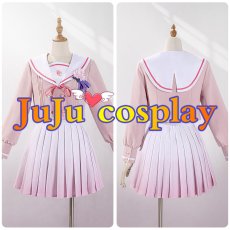 画像5: 送料無料★　学園アイドルマスター　桜フォトグラフ　セーラー服　姫崎莉波　有村麻央　藤田ことね　葛城リーリヤ　月村手毬　篠澤広　十王星南　倉本千奈　コスプレ衣装 (5)
